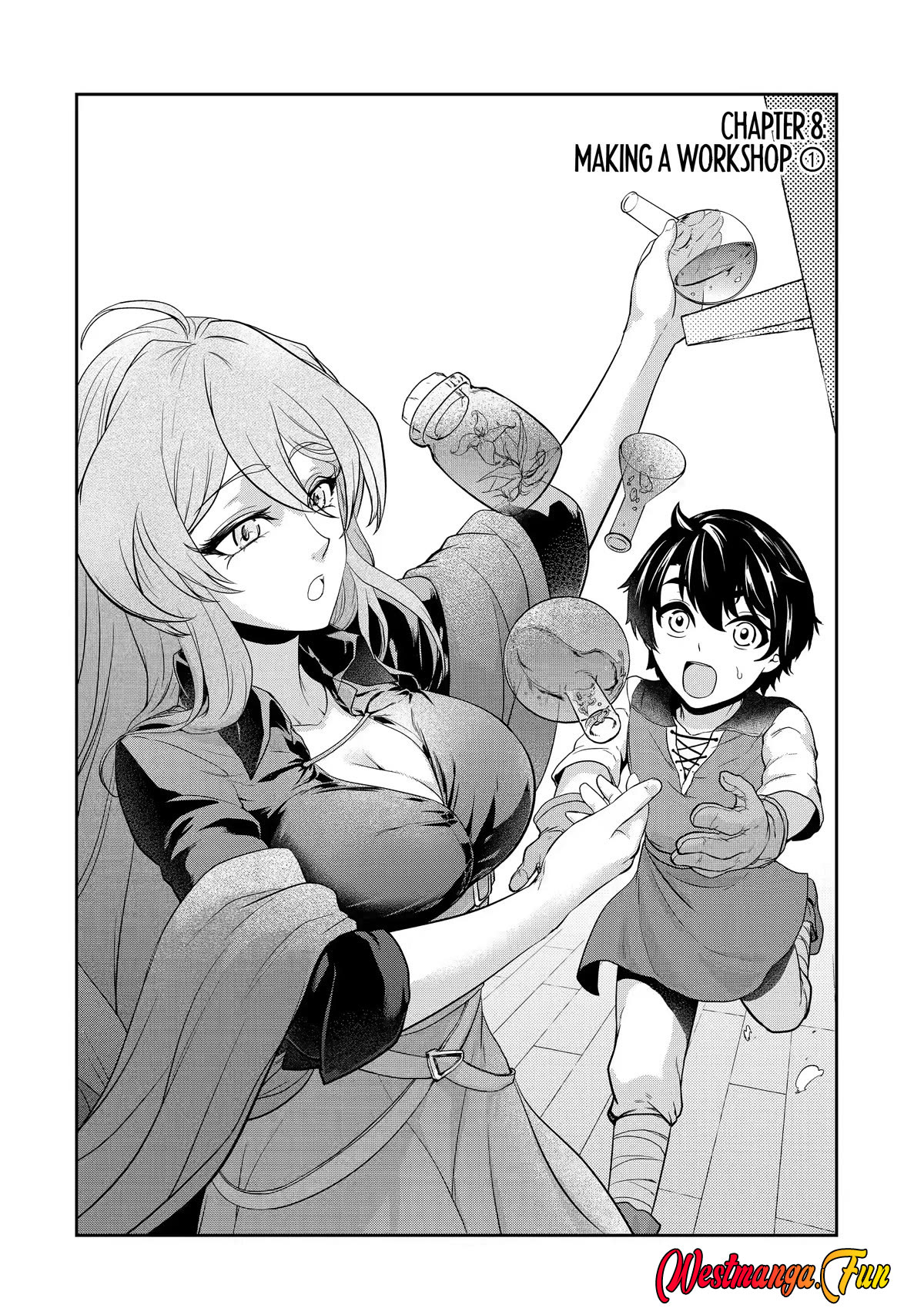 Renkinjutsushi desu. Jichou wa Gomibako ni Sutetekimashita. Chapter 8 - halaman 3