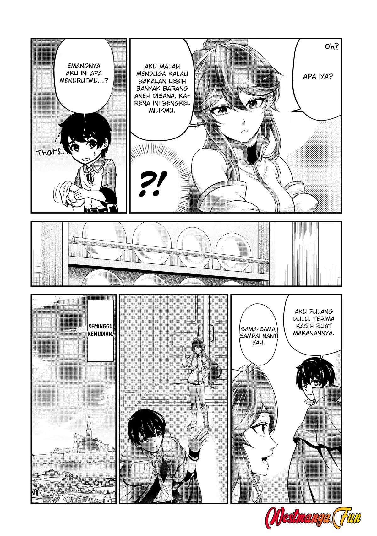 Renkinjutsushi desu. Jichou wa Gomibako ni Sutetekimashita. Chapter 8 - halaman 32