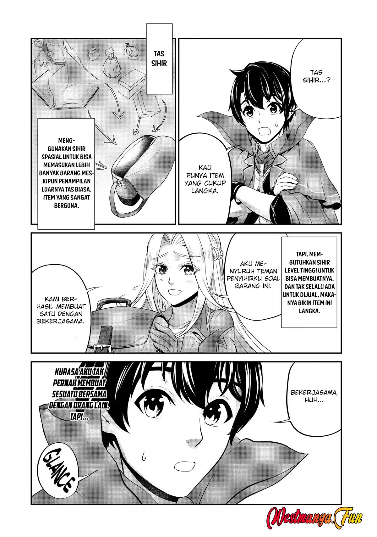 Renkinjutsushi desu. Jichou wa Gomibako ni Sutetekimashita. Chapter 8 - halaman 38