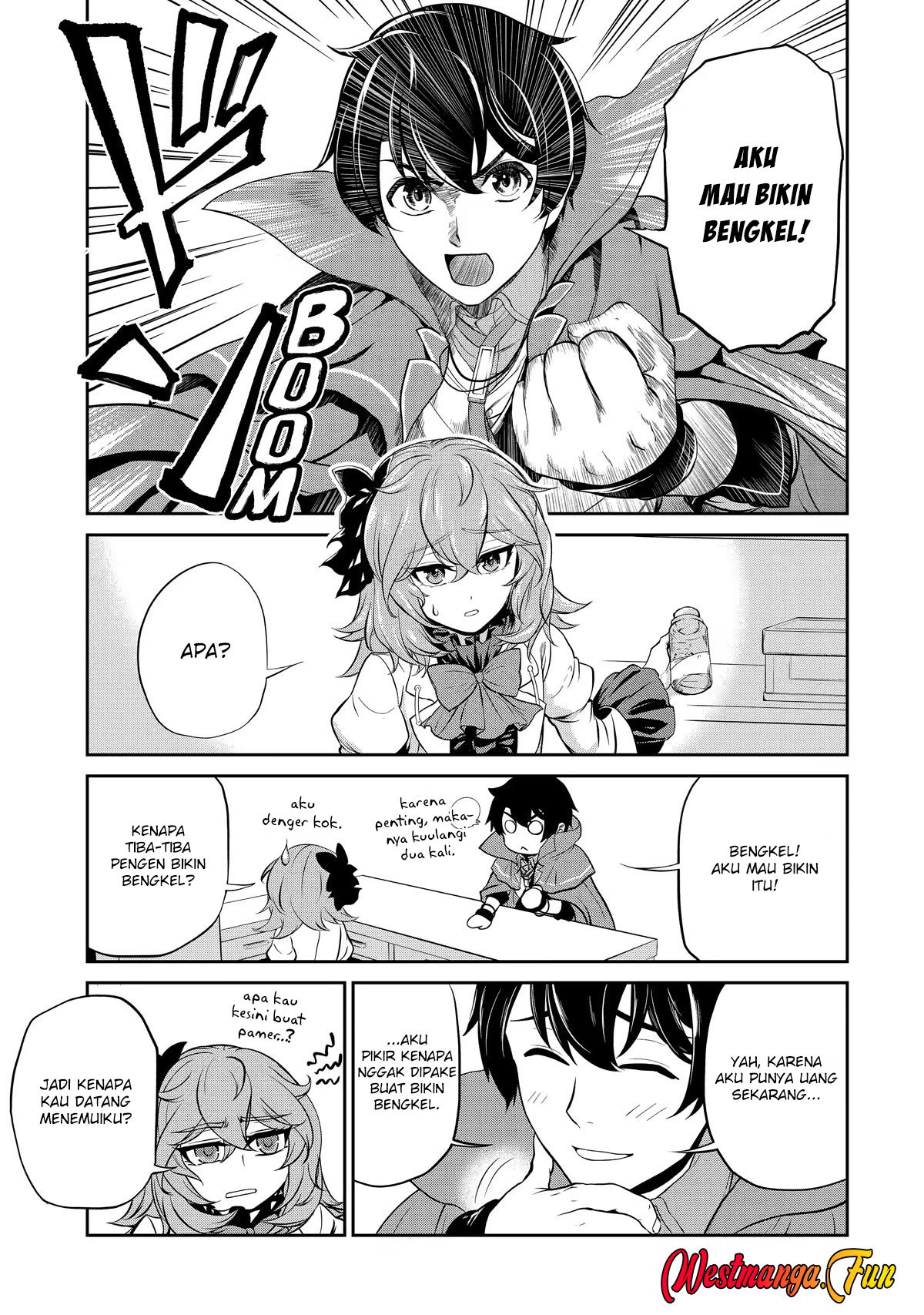 Renkinjutsushi desu. Jichou wa Gomibako ni Sutetekimashita. Chapter 8 - halaman 5