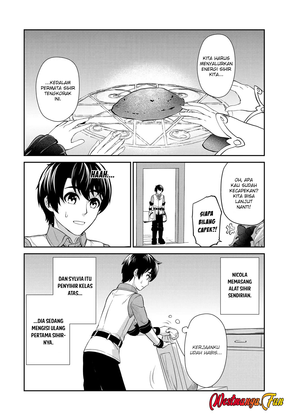 Renkinjutsushi desu. Jichou wa Gomibako ni Sutetekimashita. Chapter 9 - halaman 10