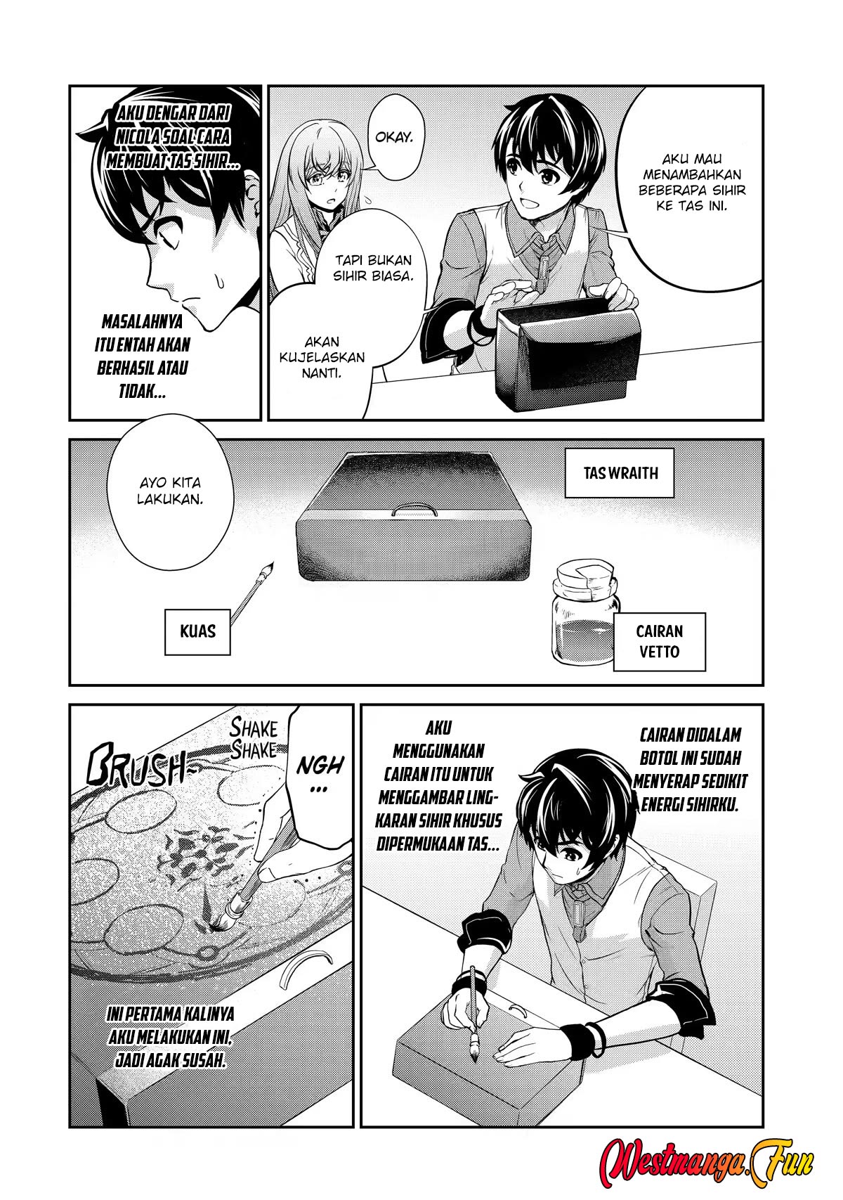Renkinjutsushi desu. Jichou wa Gomibako ni Sutetekimashita. Chapter 9 - halaman 16