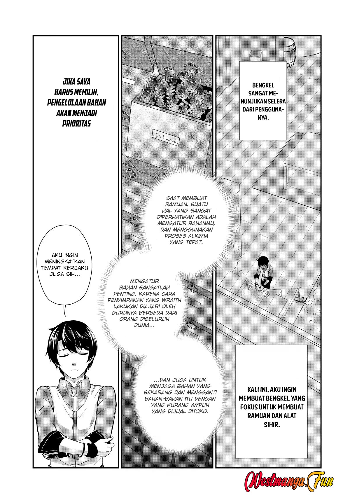 Renkinjutsushi desu. Jichou wa Gomibako ni Sutetekimashita. Chapter 9 - halaman 2