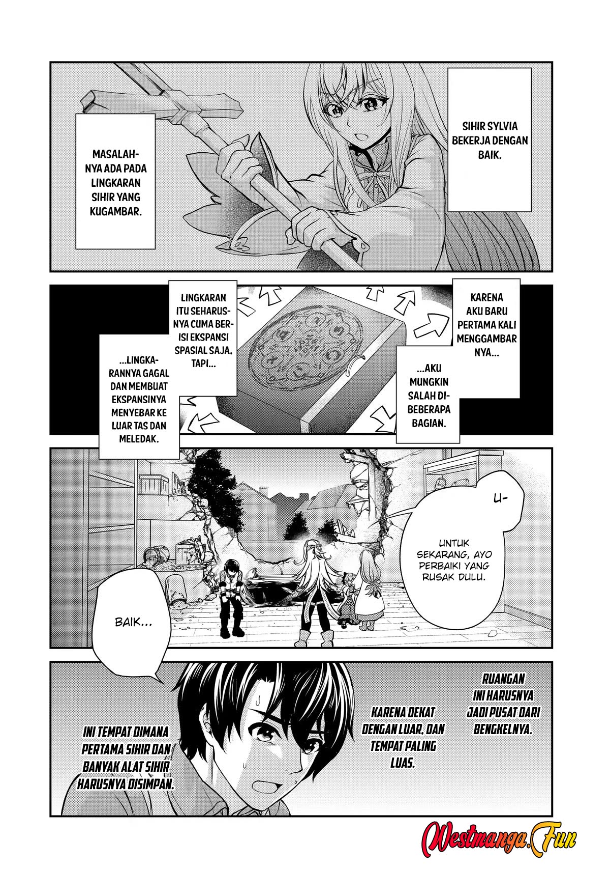 Renkinjutsushi desu. Jichou wa Gomibako ni Sutetekimashita. Chapter 9 - halaman 25