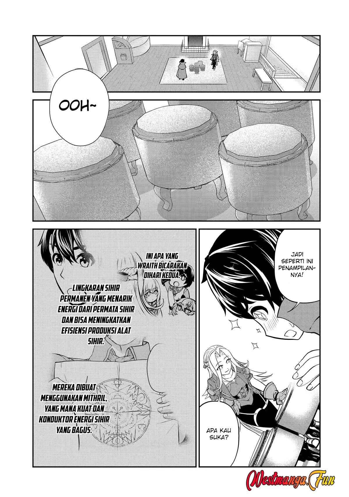 Renkinjutsushi desu. Jichou wa Gomibako ni Sutetekimashita. Chapter 9 - halaman 30