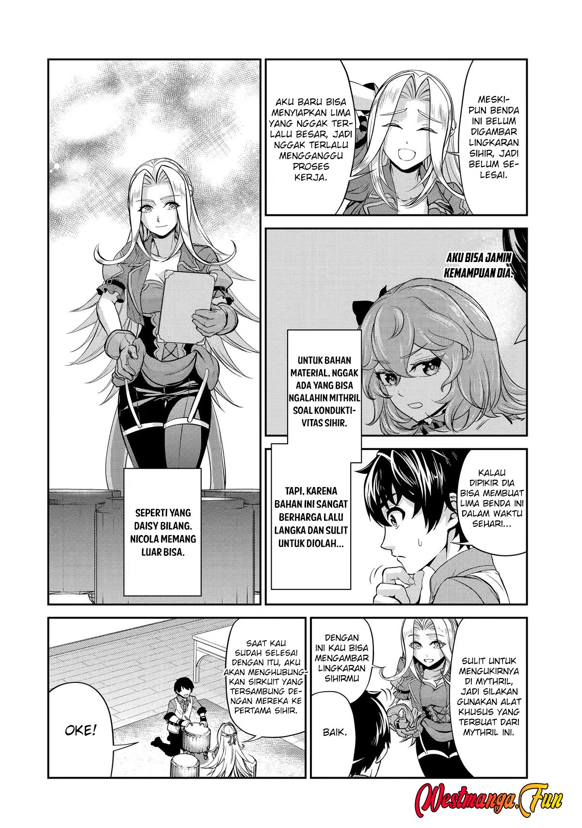 Renkinjutsushi desu. Jichou wa Gomibako ni Sutetekimashita. Chapter 9 - halaman 31