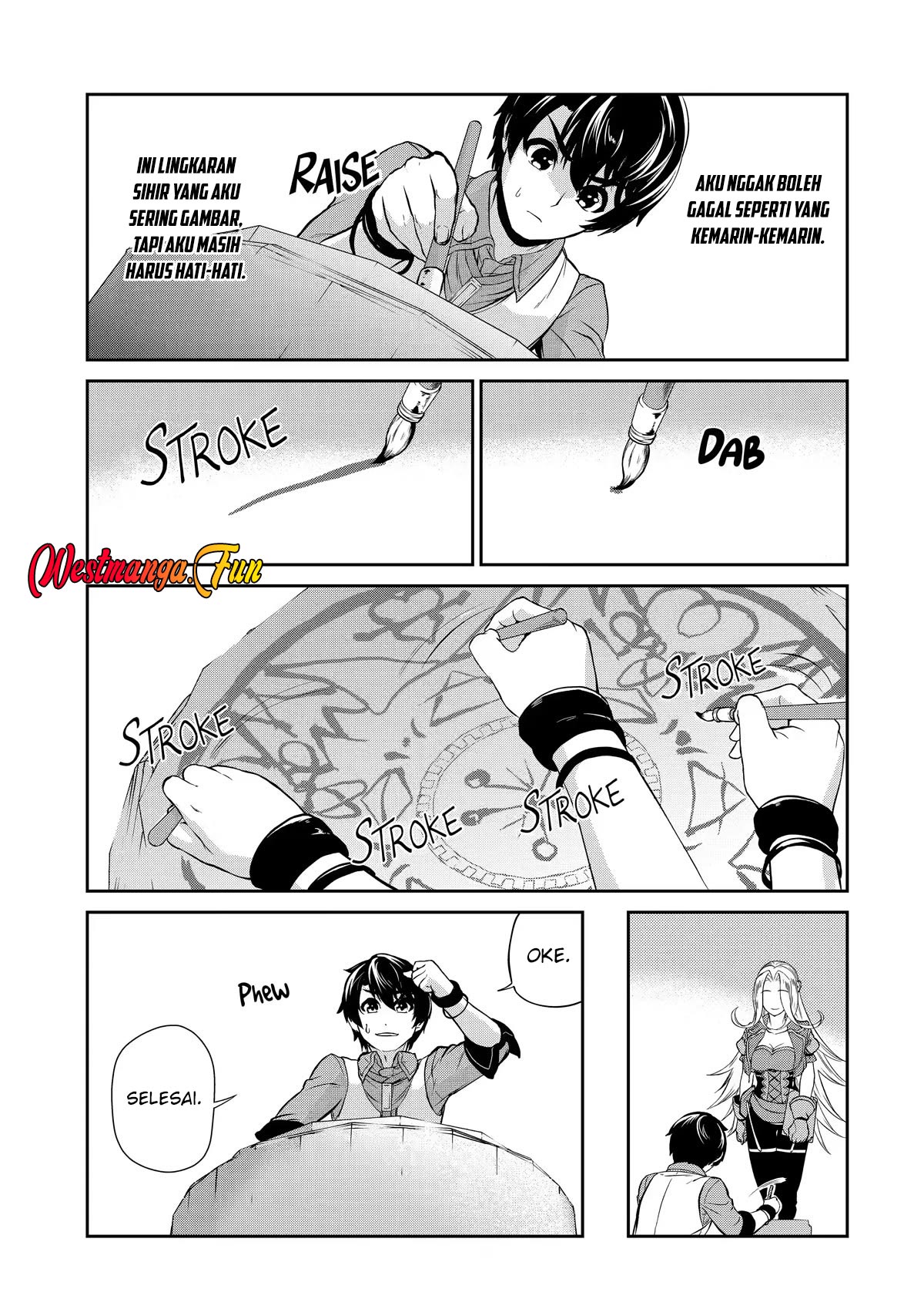 Renkinjutsushi desu. Jichou wa Gomibako ni Sutetekimashita. Chapter 9 - halaman 32