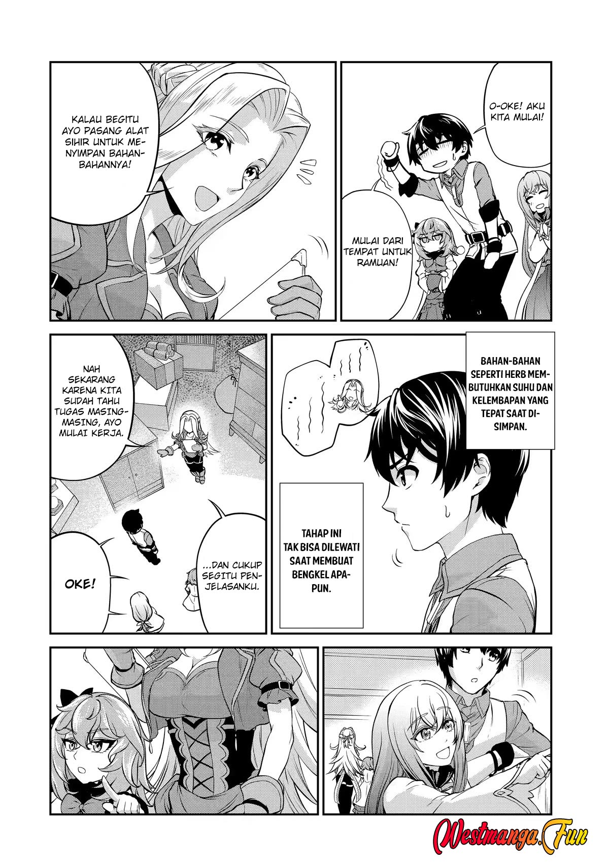 Renkinjutsushi desu. Jichou wa Gomibako ni Sutetekimashita. Chapter 9 - halaman 8