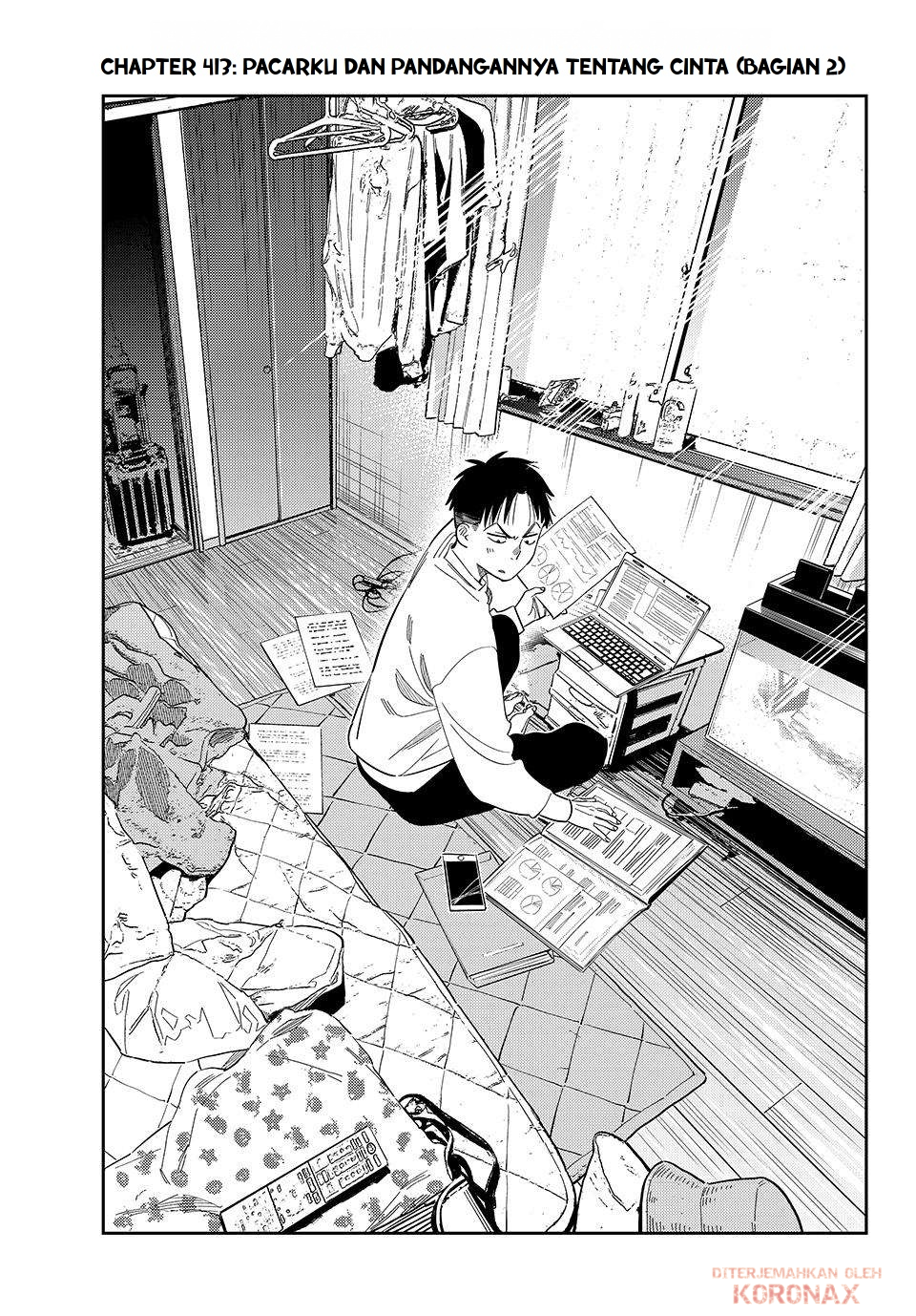 Rent-A-Girlfriend Chapter 413 - halaman 3