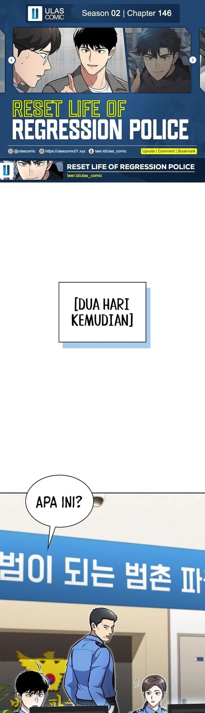 Reset Life of Regression Police Chapter 147 - halaman 1