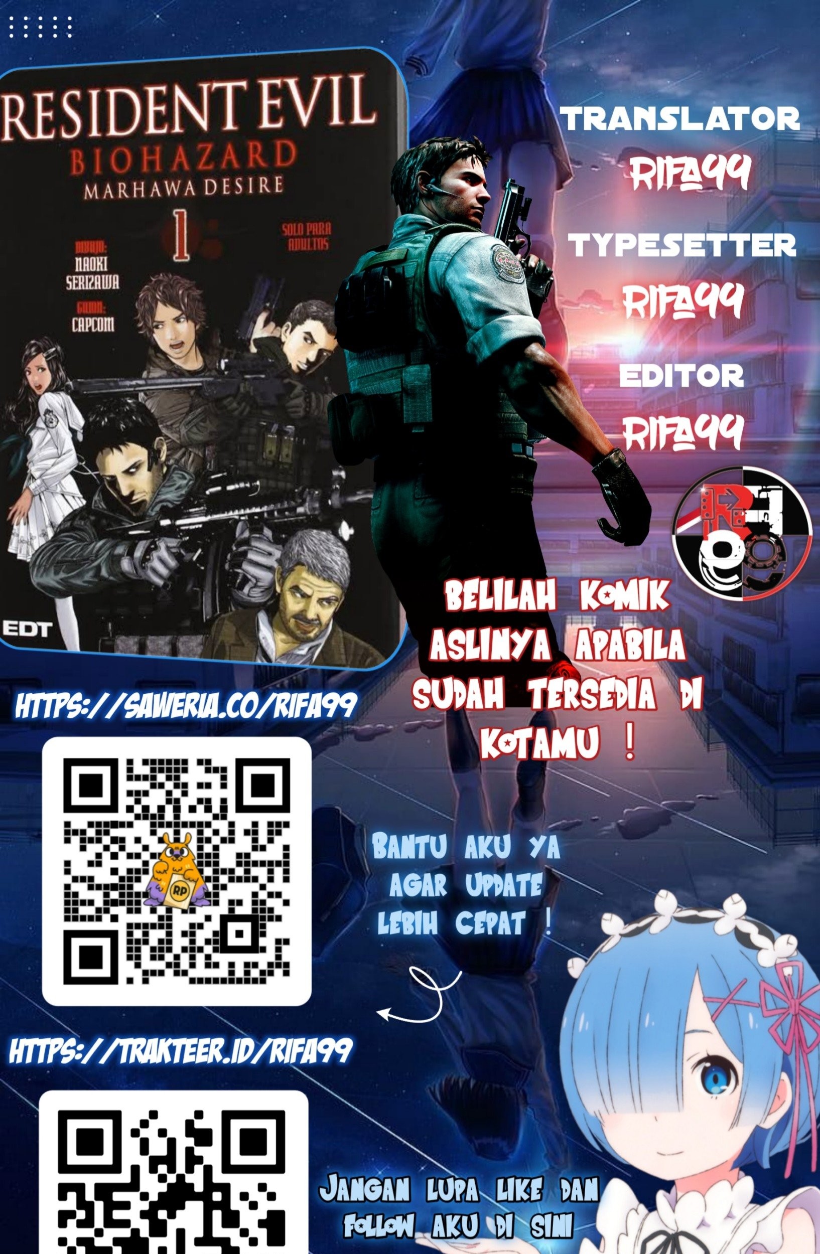 Resident Evil: The Marhawa Desire Chapter 7 - halaman 33