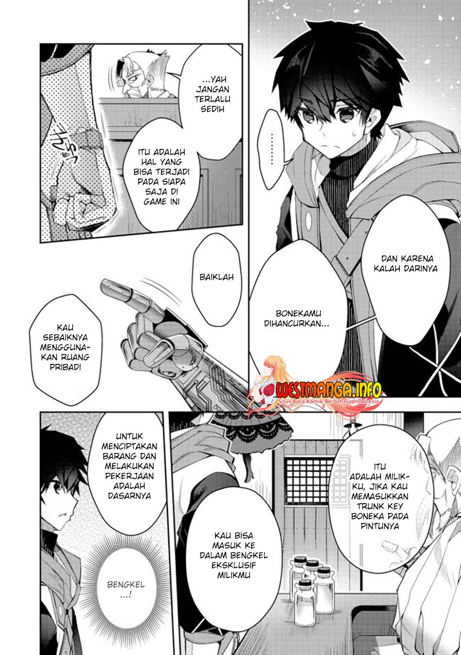 Retire Shita Ningyoushi No MMO Kikou Jojishi Chapter 12.1 - halaman 1