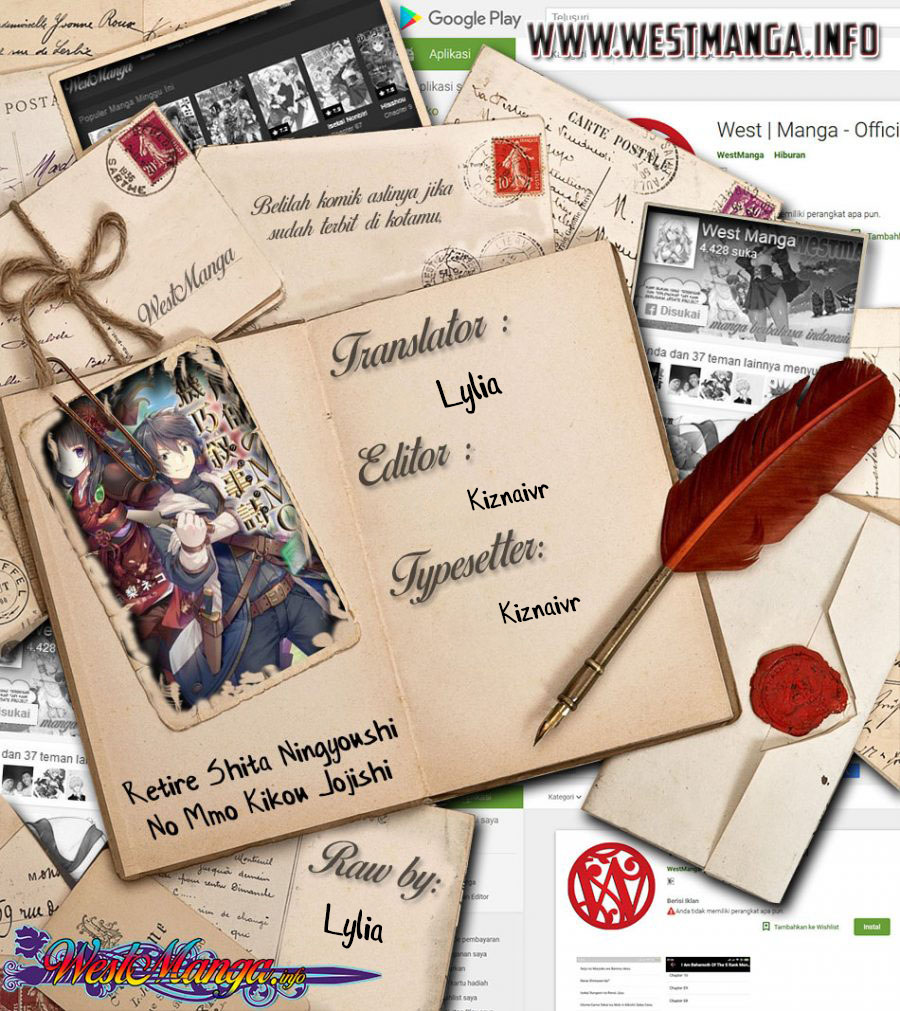 Retire Shita Ningyoushi No MMO Kikou Jojishi Chapter 3 - halaman 1