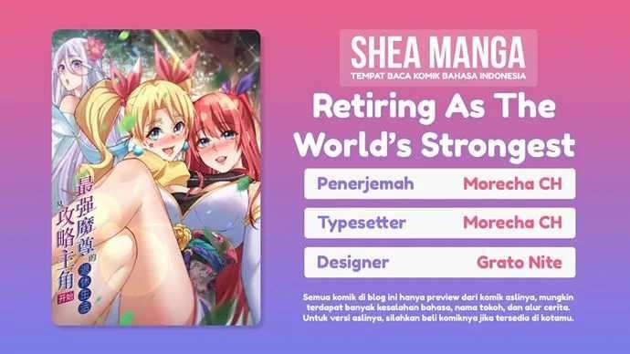 Retiring As The World’s Strongest Demon Chapter 1 - halaman 1