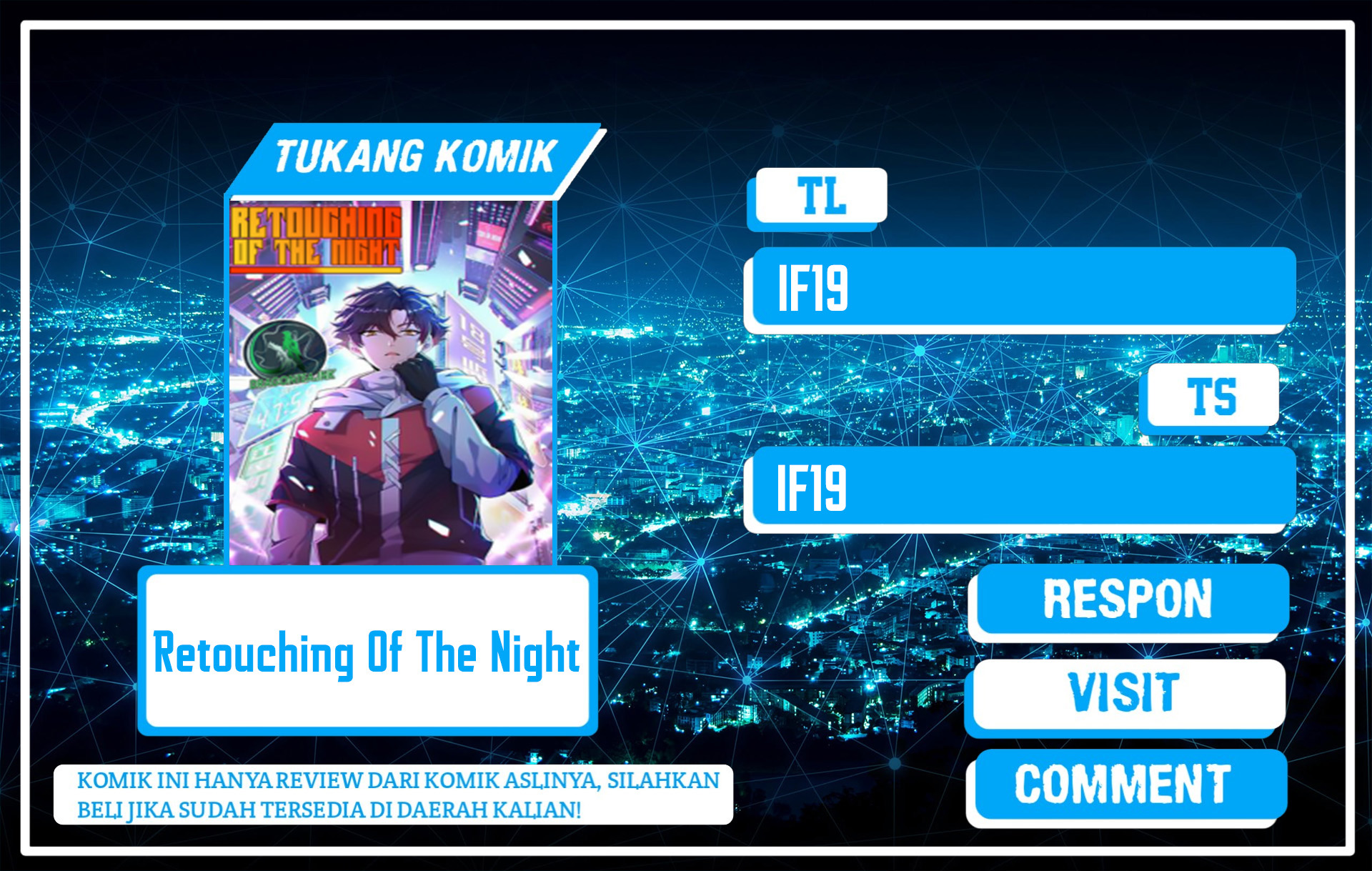 Retouching Of The Night Chapter 8 - halaman 1