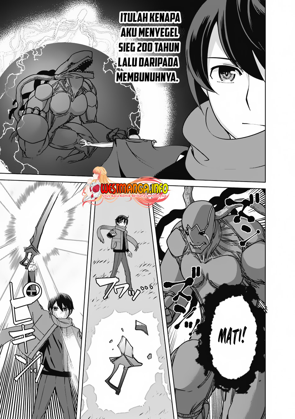 Rettou Me no Tensei Majutsushi Shiitage Rareta Moto Yuusha wa Mirai no Sekai o Yoyuu de Ikinuku Chapter 100 - halaman 5