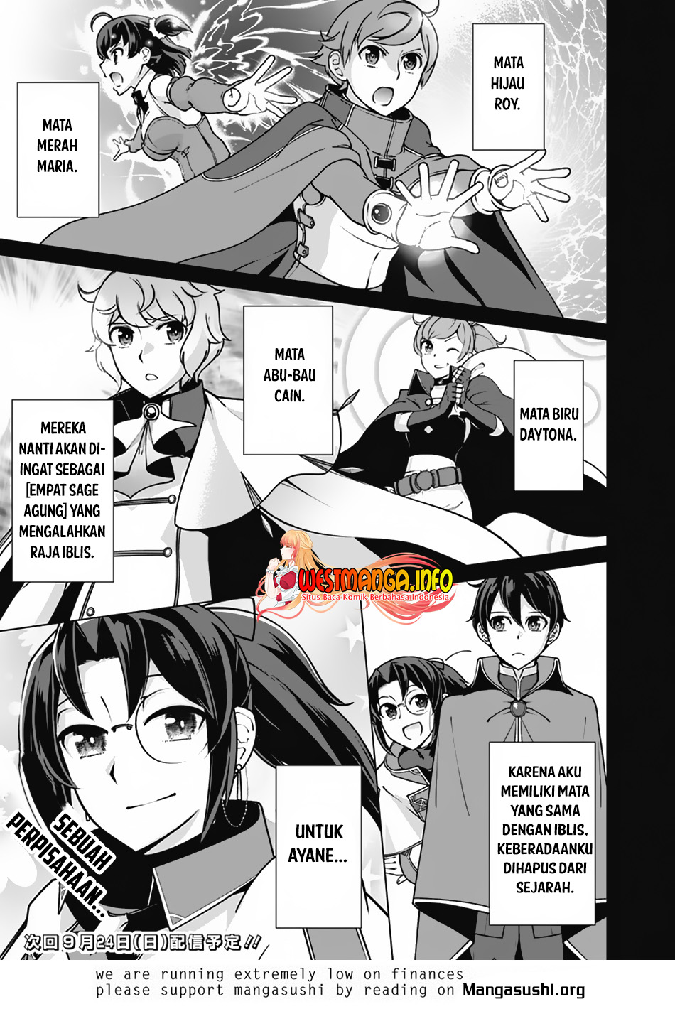 Rettou Me no Tensei Majutsushi Shiitage Rareta Moto Yuusha wa Mirai no Sekai o Yoyuu de Ikinuku Chapter 107 - halaman 22