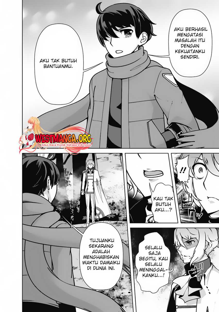 Rettou Me no Tensei Majutsushi Shiitage Rareta Moto Yuusha wa Mirai no Sekai o Yoyuu de Ikinuku Chapter 110 - halaman 10