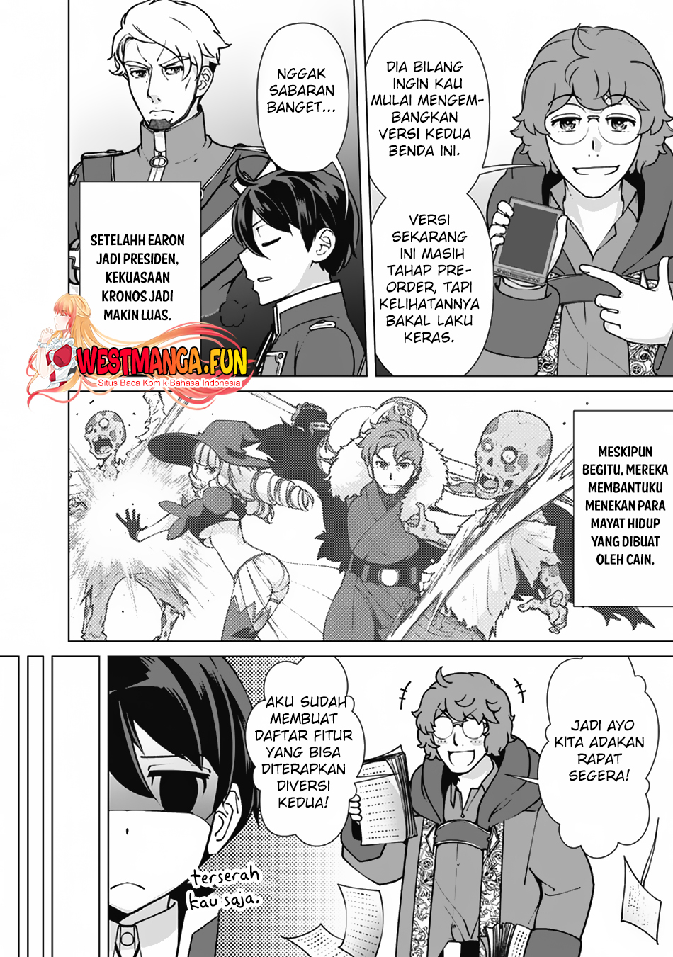 Rettou Me no Tensei Majutsushi Shiitage Rareta Moto Yuusha wa Mirai no Sekai o Yoyuu de Ikinuku Chapter 114 - halaman 8
