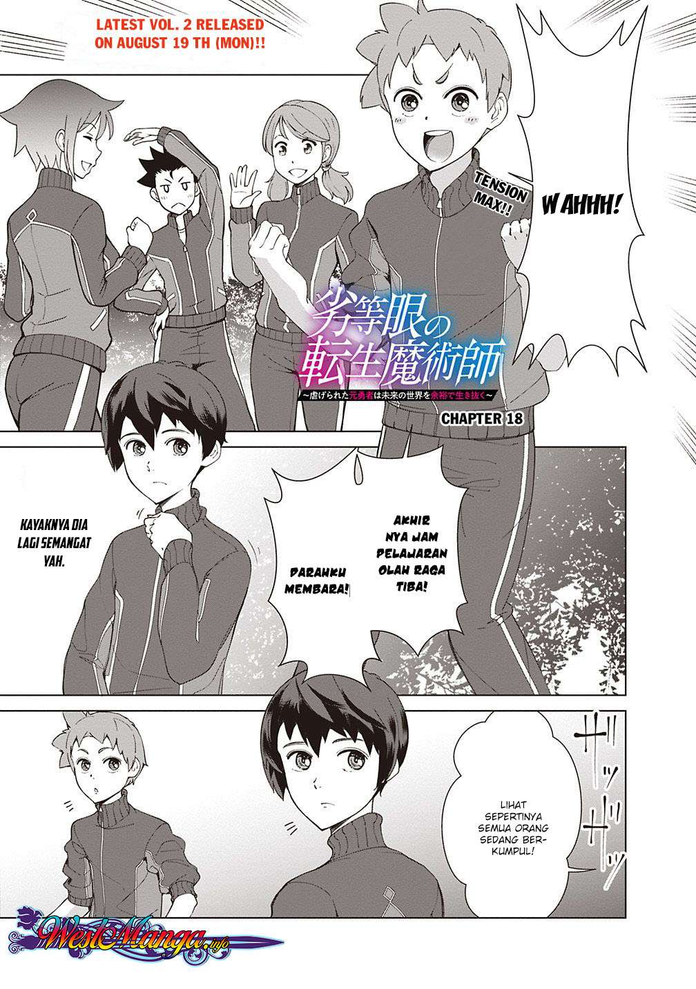 Rettou Me no Tensei Majutsushi Shiitage Rareta Moto Yuusha wa Mirai no Sekai o Yoyuu de Ikinuku Chapter 18 - halaman 2