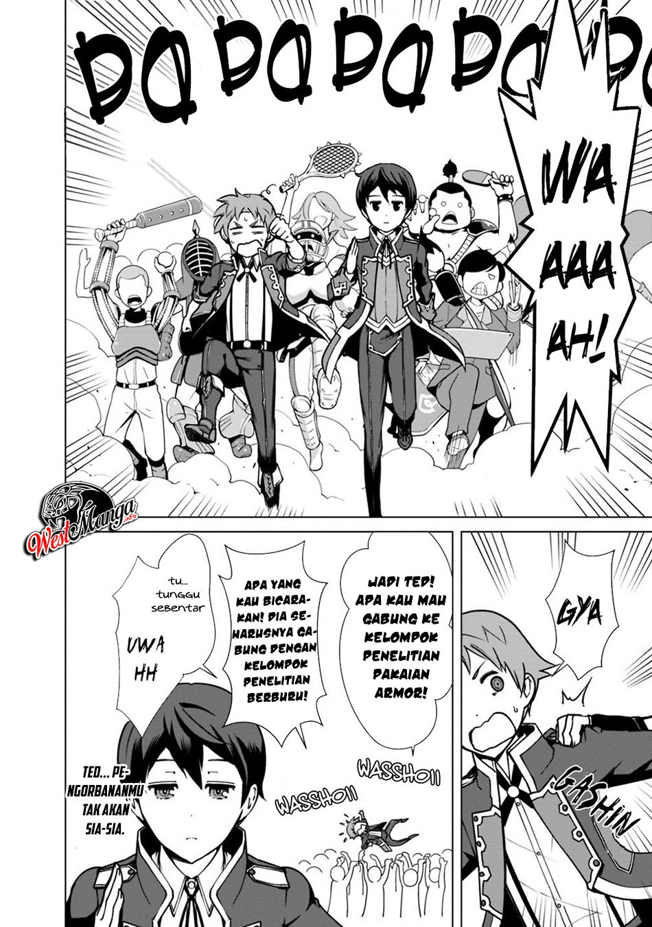 Rettou Me no Tensei Majutsushi Shiitage Rareta Moto Yuusha wa Mirai no Sekai o Yoyuu de Ikinuku Chapter 27 - halaman 2