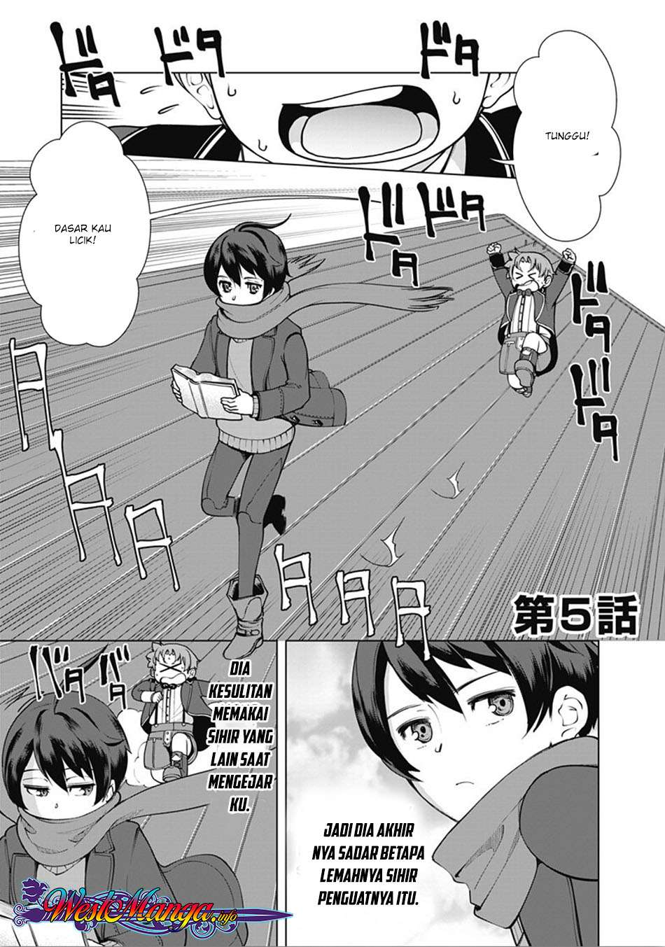 Rettou Me no Tensei Majutsushi Shiitage Rareta Moto Yuusha wa Mirai no Sekai o Yoyuu de Ikinuku Chapter 5 - halaman 1