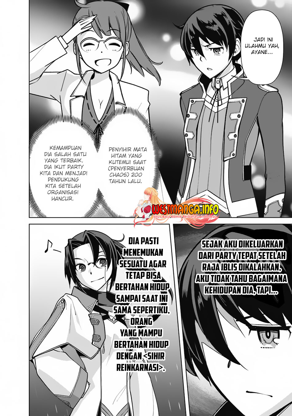 Rettou Me no Tensei Majutsushi Shiitage Rareta Moto Yuusha wa Mirai no Sekai o Yoyuu de Ikinuku Chapter 64 - halaman 8