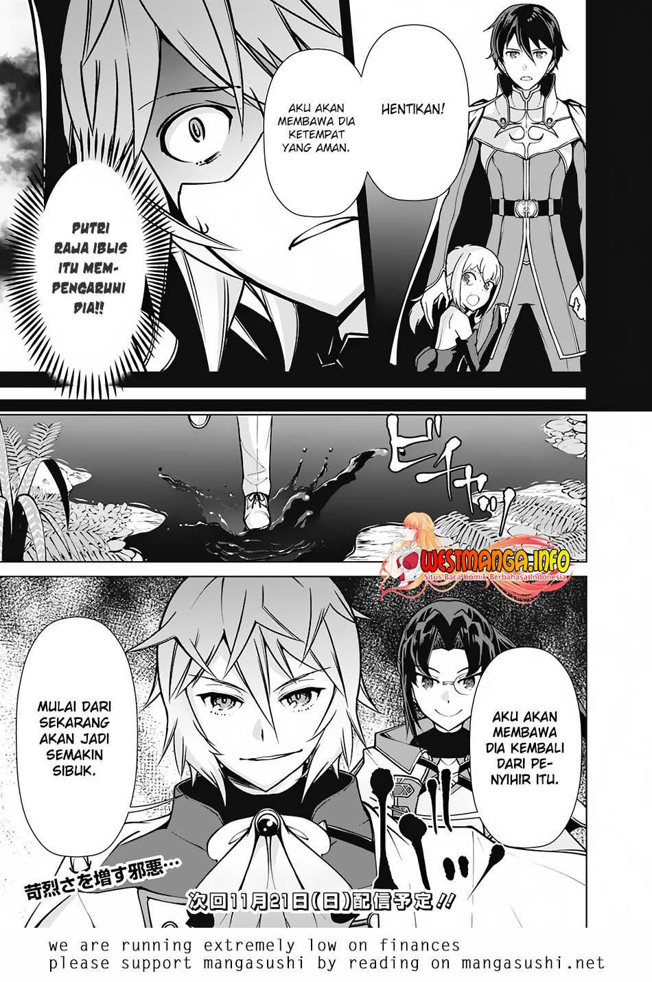 Rettou Me no Tensei Majutsushi Shiitage Rareta Moto Yuusha wa Mirai no Sekai o Yoyuu de Ikinuku Chapter 65 - halaman 24