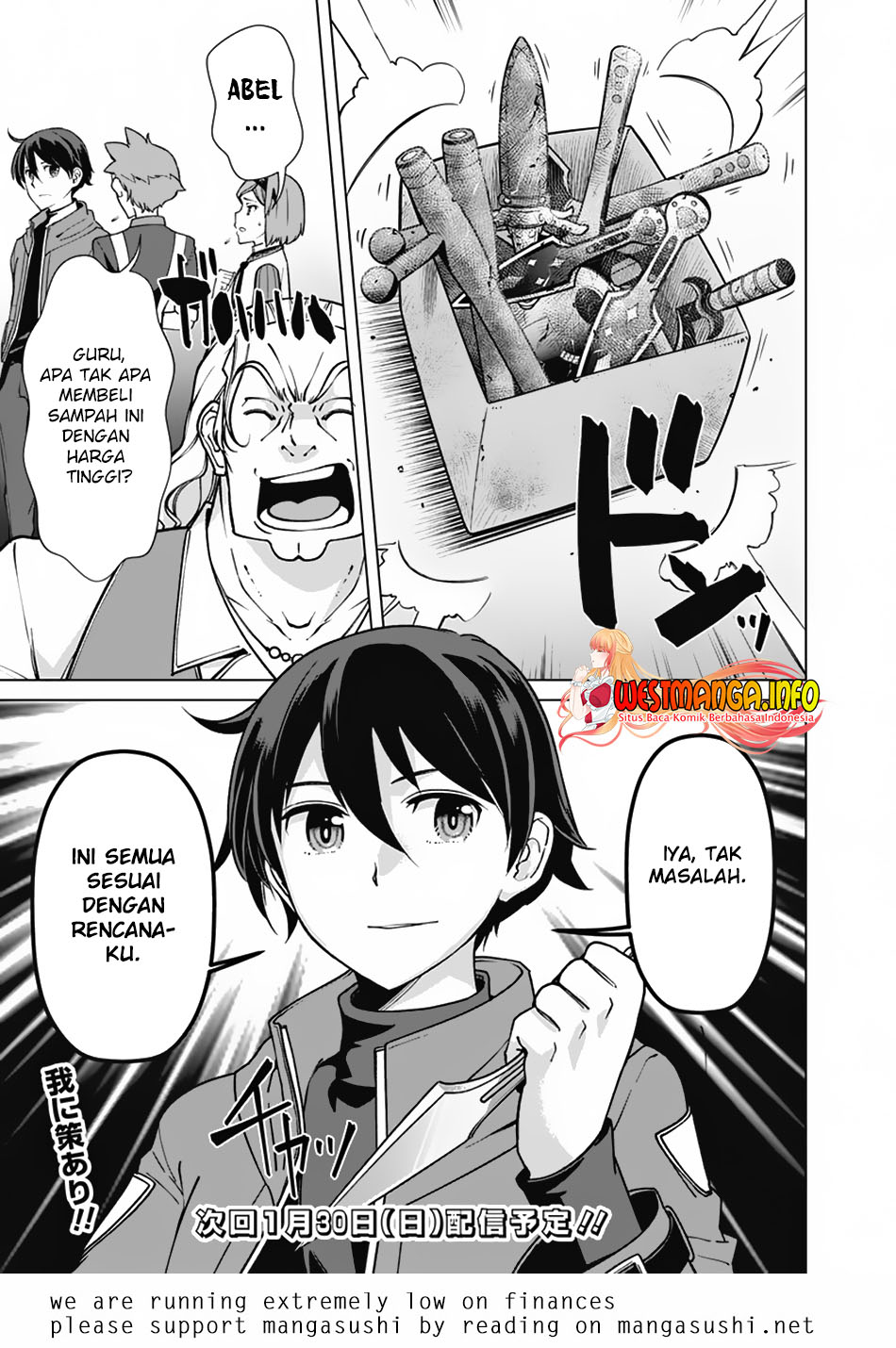 Rettou Me no Tensei Majutsushi Shiitage Rareta Moto Yuusha wa Mirai no Sekai o Yoyuu de Ikinuku Chapter 69 - halaman 24