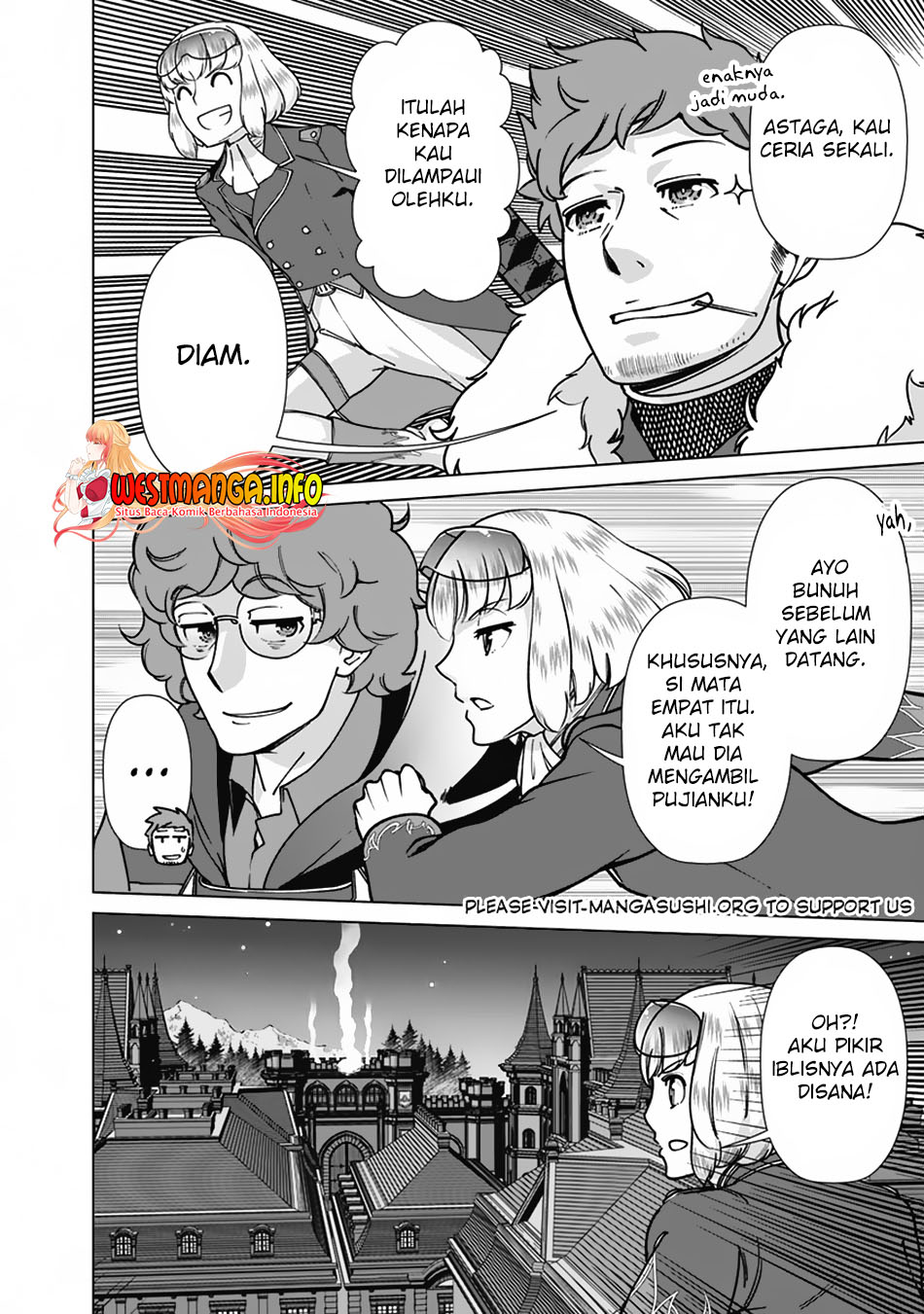 Rettou Me no Tensei Majutsushi Shiitage Rareta Moto Yuusha wa Mirai no Sekai o Yoyuu de Ikinuku Chapter 97 - halaman 12