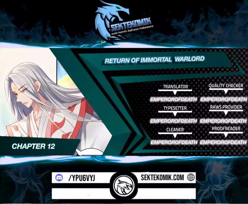 Return of Immortal Warlord Chapter 12 - halaman 1