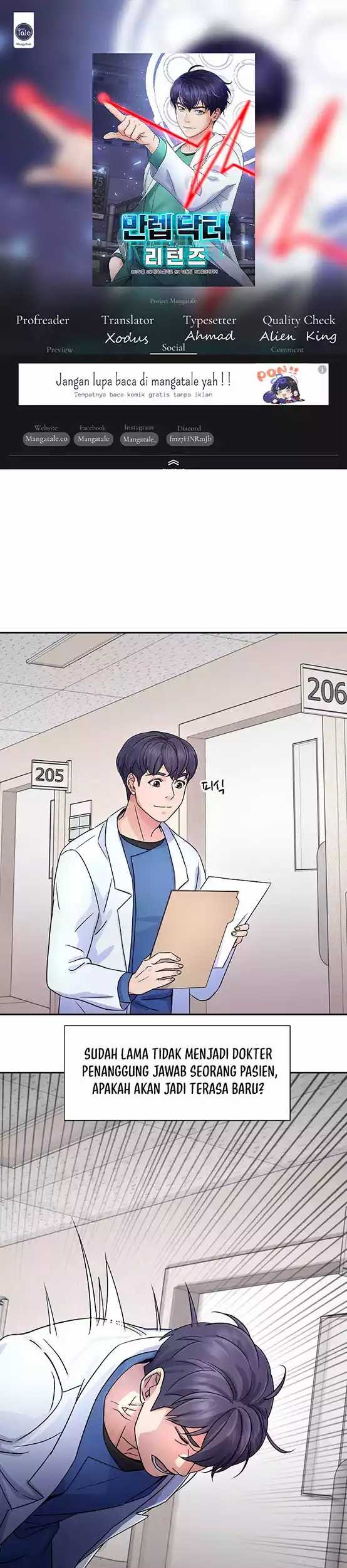 Return of Max Level Doctor Chapter 20 - halaman 1