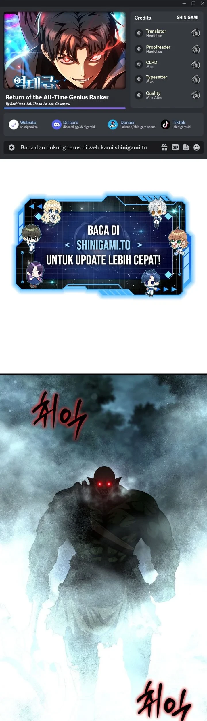 Return Of The All-Time Genius Ranker Chapter 30 - halaman 1