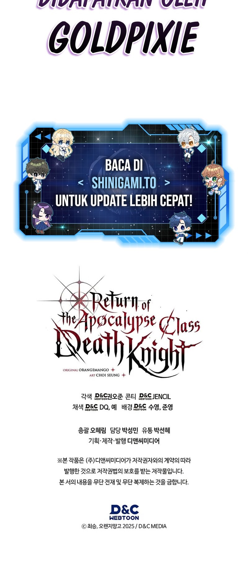 Return Of The Apocalypse-Class Death Knight Chapter 33 - halaman 72