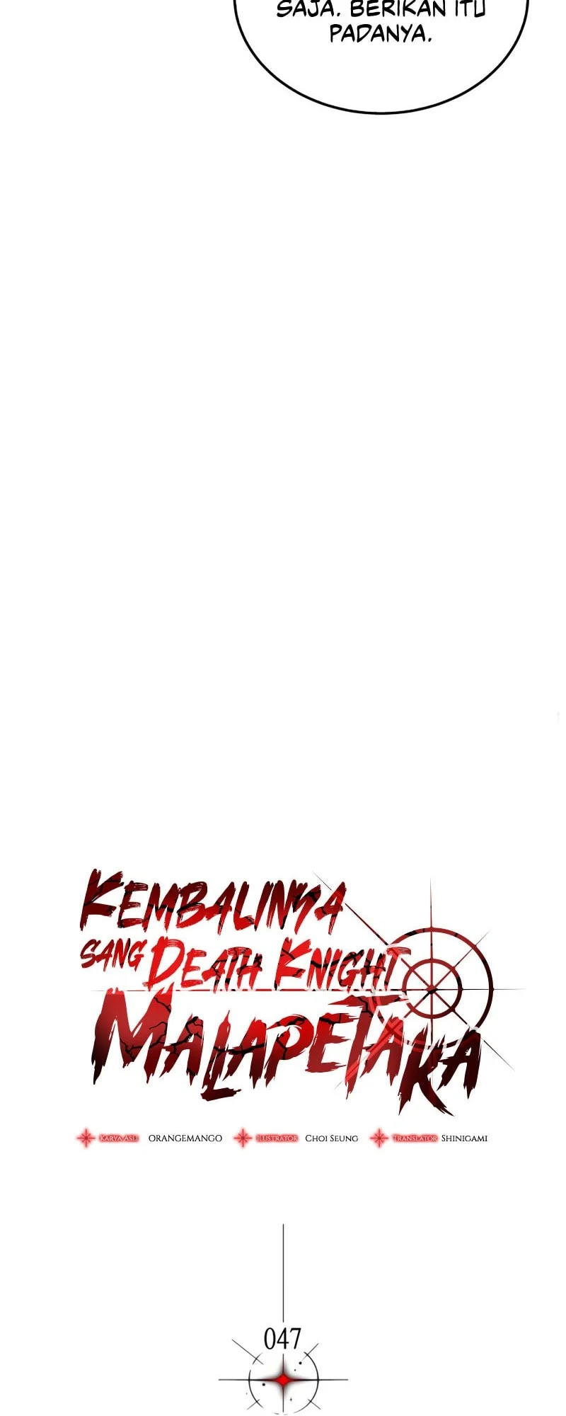 Return Of The Apocalypse-Class Death Knight Chapter 47 - halaman 9
