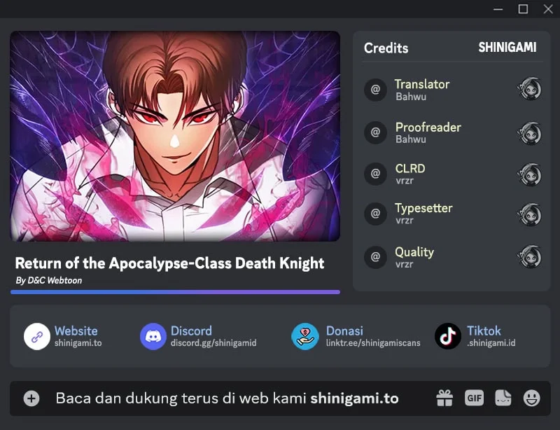 Return Of The Apocalypse-Class Death Knight Chapter 84 - halaman 2