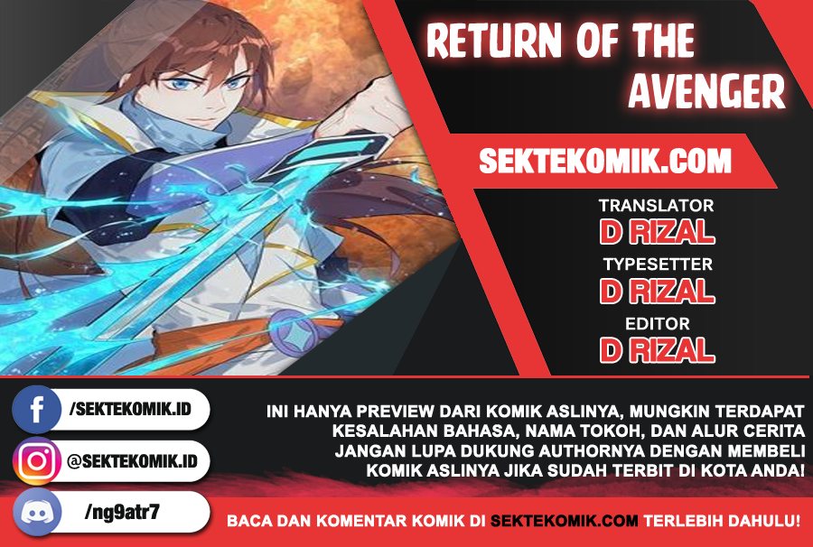 Return of The Avenger Chapter 13 - halaman 1
