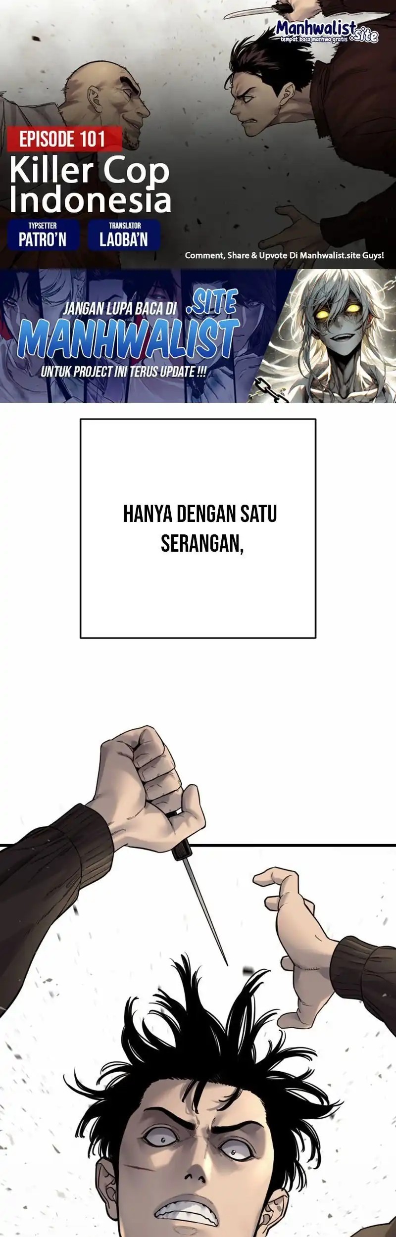 Return of the Bloodthirsty Police Chapter 101 - halaman 1