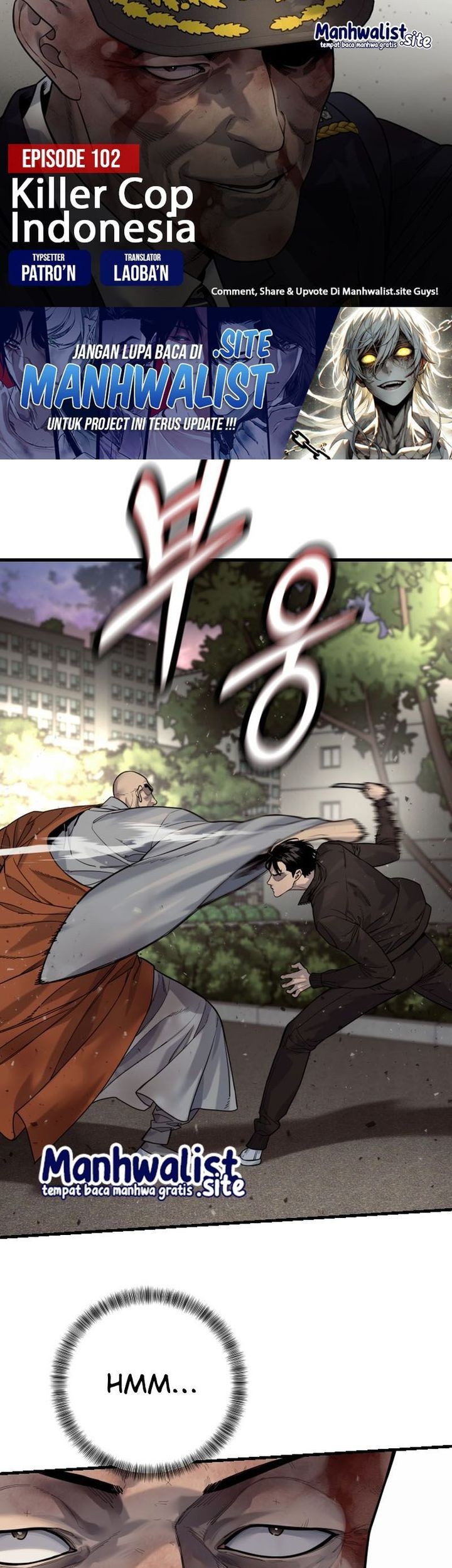 Return of the Bloodthirsty Police Chapter 102 - halaman 1