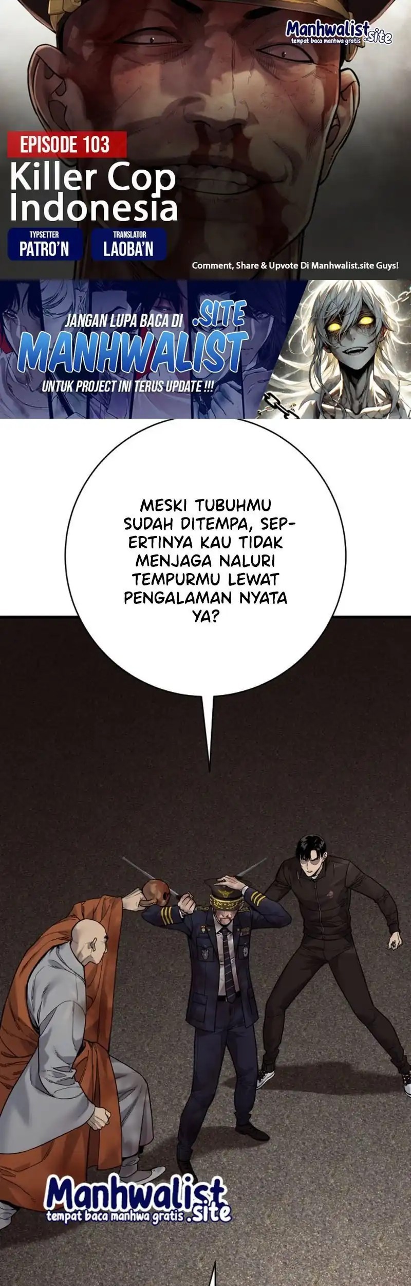 Return of the Bloodthirsty Police Chapter 103 - halaman 1