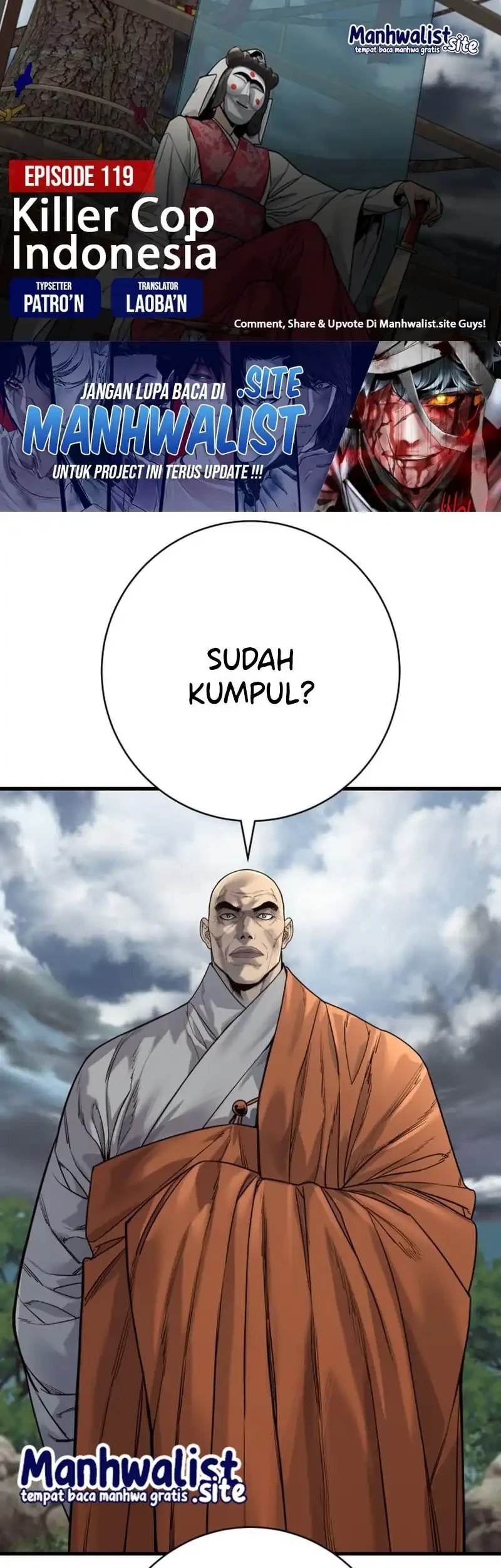 Return of the Bloodthirsty Police Chapter 119 - halaman 1