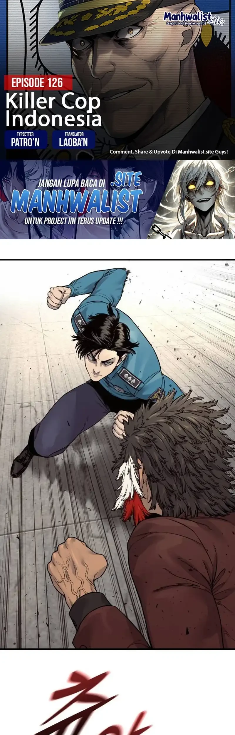 Return of the Bloodthirsty Police Chapter 126 - halaman 1