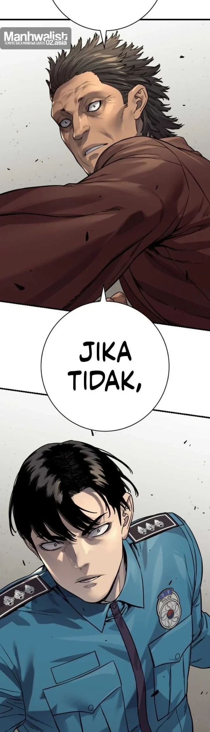 Return of the Bloodthirsty Police Chapter 128 - halaman 56