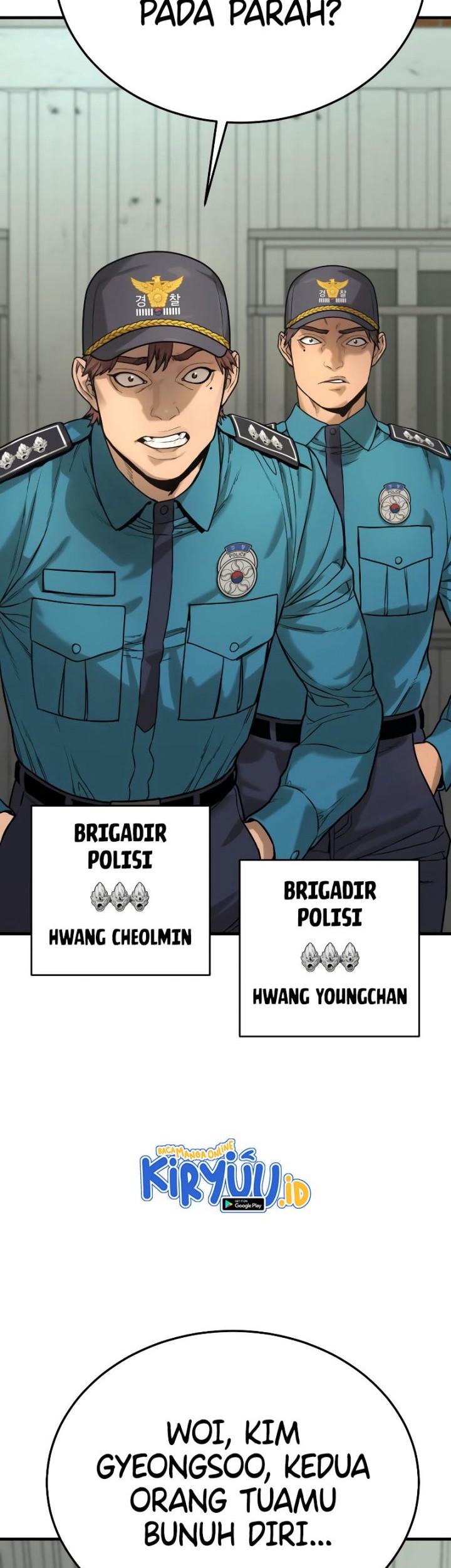 Return of the Bloodthirsty Police Chapter 2 - halaman 16