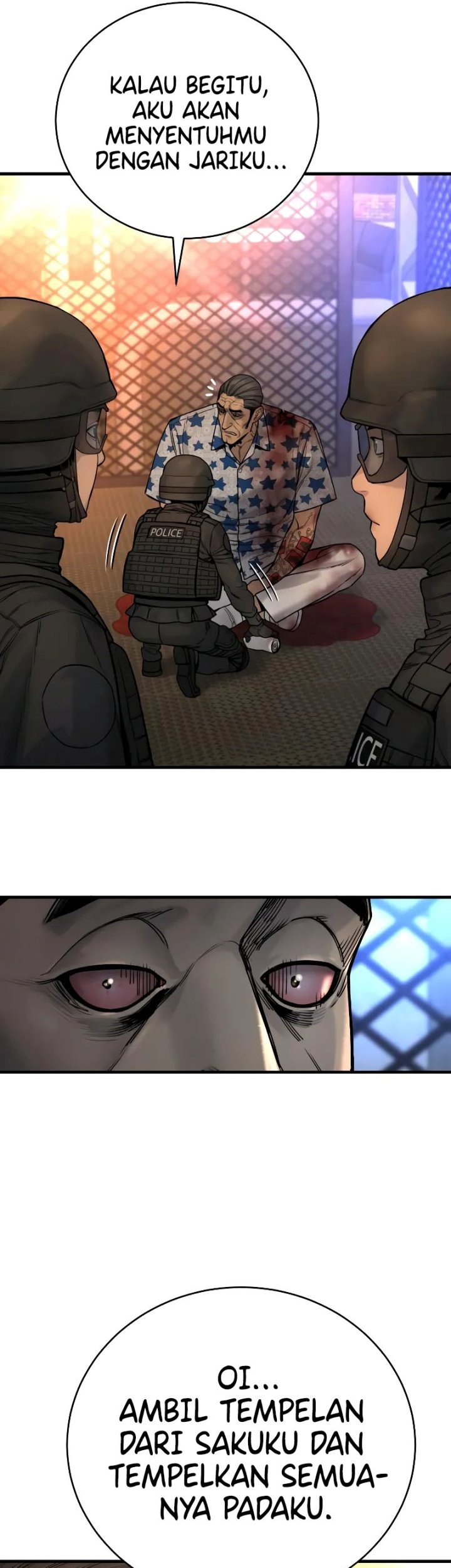 Return of the Bloodthirsty Police Chapter 23 - halaman 56