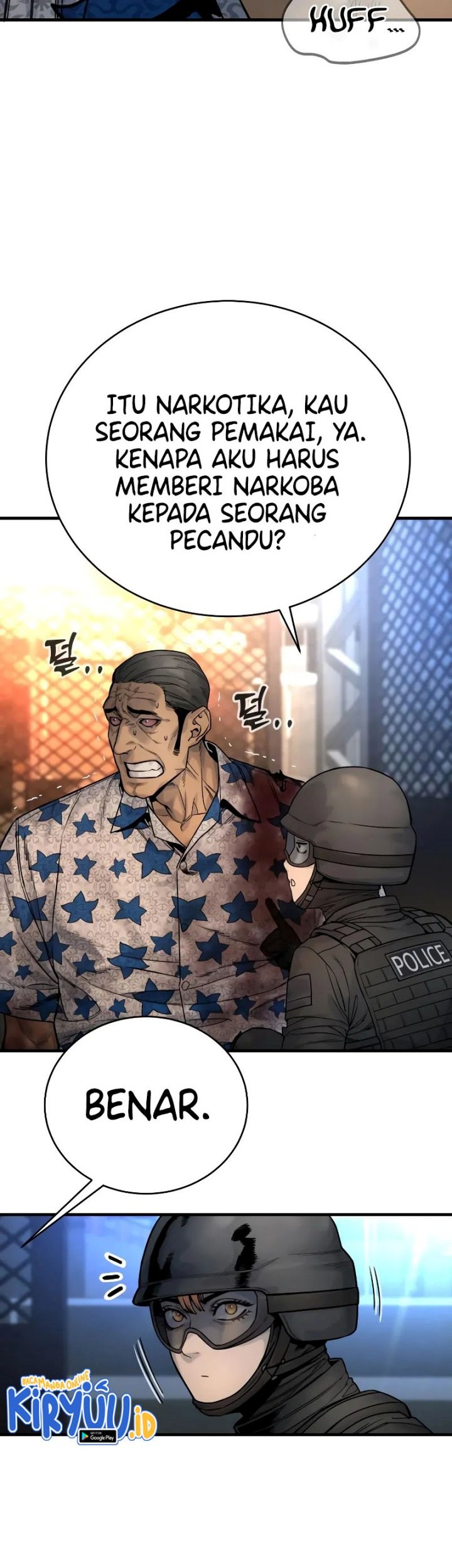 Return of the Bloodthirsty Police Chapter 23 - halaman 59