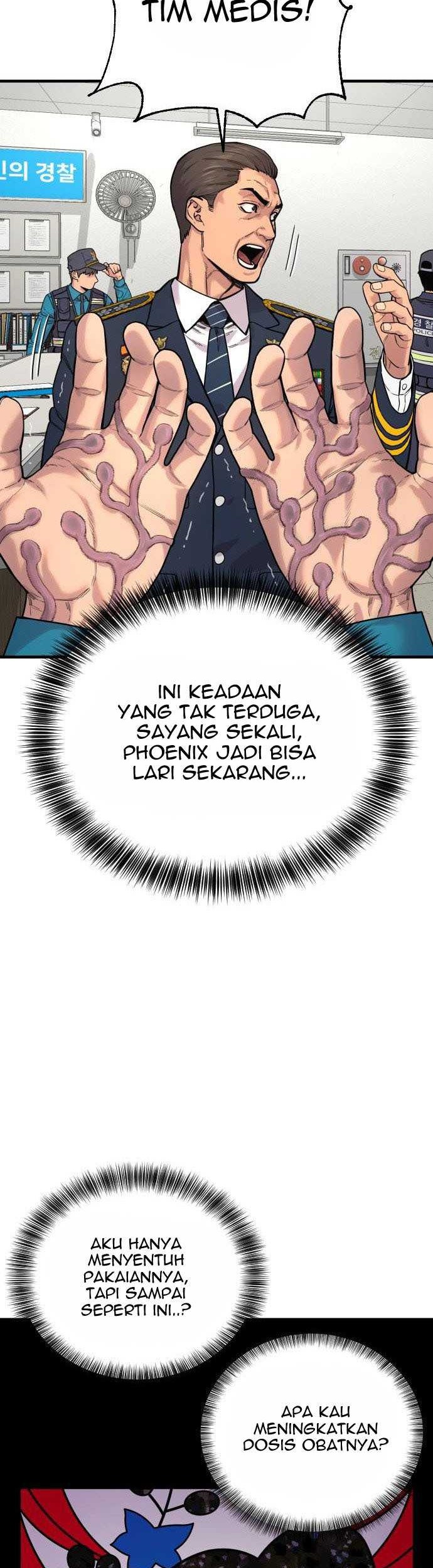Return of the Bloodthirsty Police Chapter 8 - halaman 63