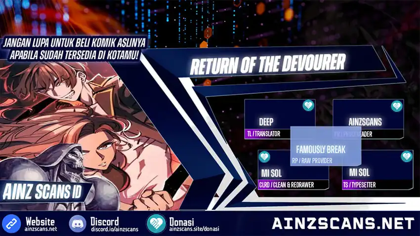 Return of the Devourer Chapter 11 - halaman 1