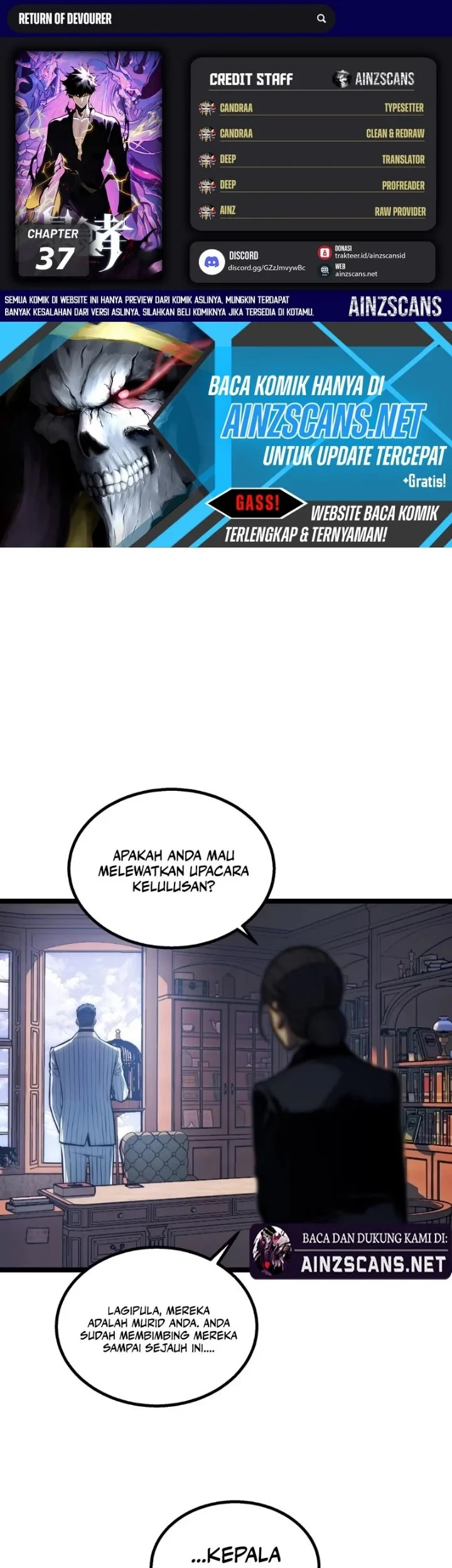 Return of the Devourer Chapter 37 - halaman 1