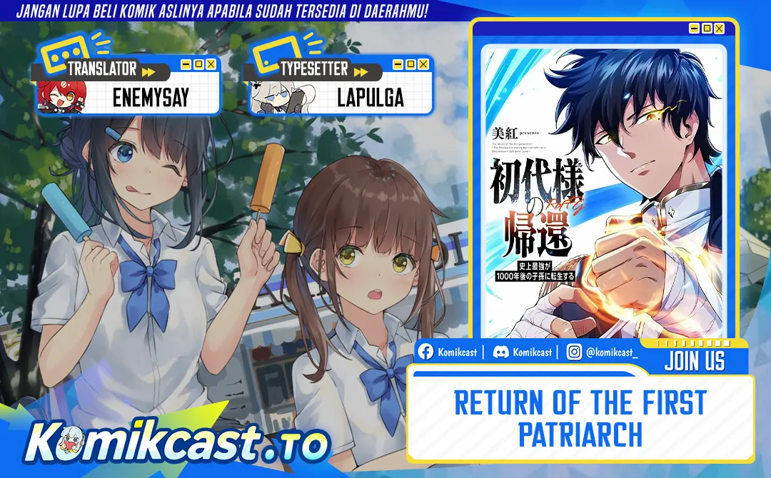 Return of the First Patriarch: The Strongest Reincarnates into His Descendant 1000 Years Later Chapter 38 - halaman 1